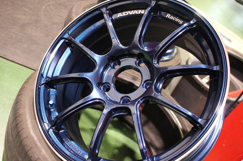 CR-Z×ADVAN RZ2 インディゴブルー装着 | 鈴鹿店 | 店舗ブログ | タイヤ